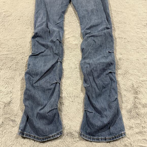 Pilcro Jeans Womens 27 Tall Bootcut Stretch Denim Recycled Urban Outfitters - Picture 9 of 13